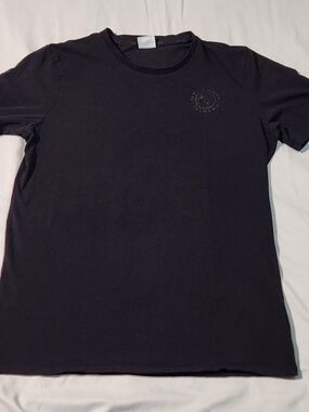 Gymshark Black Short Sleeve Crew Neck Tee Size Large